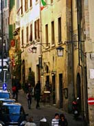Street in Arezzo, Italy