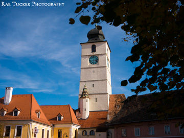The Council Tower in Sibiu, Romania