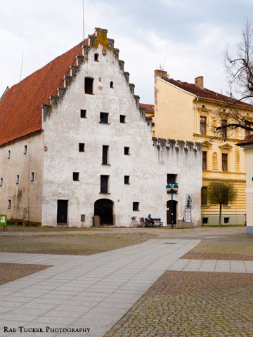 The Salt House in Ceske Budejovice in the Czech Republic.