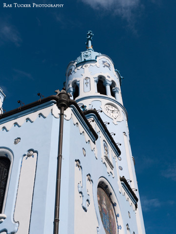 The Church of St. Elizabeth, also known as the Blue Church, in Bratislava, is a beautiful Art Nouveau building