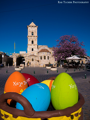 Easter at the Church of Saint Lazarus in Larnaca, Cyprus