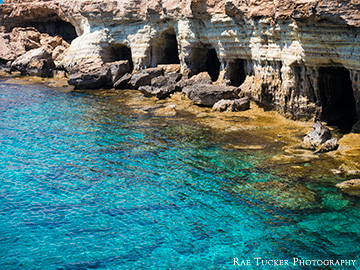 Sea Caves in Ayia Napa, Cyprus