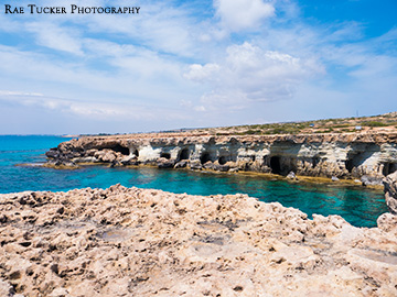 Ayia Napa Sea Caves in Cyprus