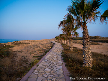 A Path Along the Sea in Ayia Napa, Cyprus