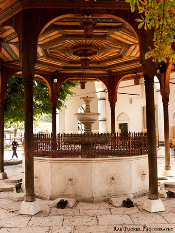 The fountain at a mosque in Sarajevo, BiH