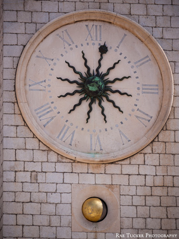 The clock in Dubrovnik