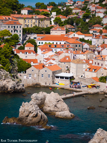 Pile neighborhood in Dubrovnik, Croatia