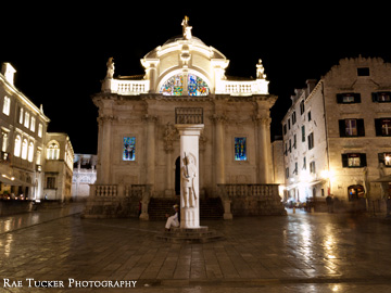 Saint Blaise's Church in Dubrovnik, Croatia