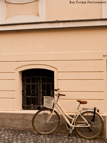 A bicycle in Ljubljana, Slovenia