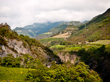 Countryside surrounding Bolzano/Bozen, Italy