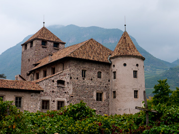 A castle in Bolzano, Italy