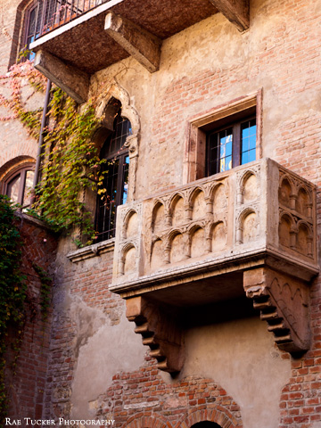Juliette's Balcony in fair Verona