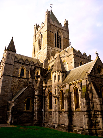Christ Church Cathedral in Dublin, Ireland