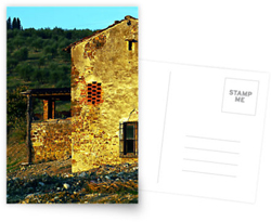Tuscan Farm House Postcards