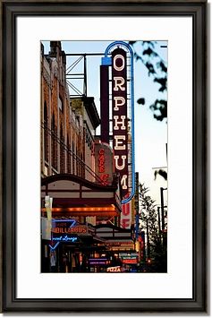 Neon Signs in Vancouver Framed Prints