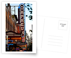 Neon Signs in Vancouver Postcards