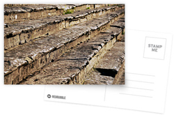 Time Weathered Stairs Postcards