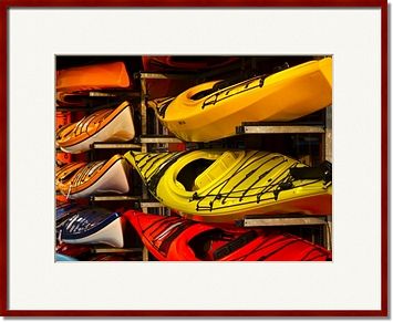 Kayak Framed Prints