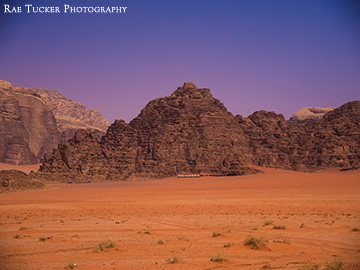 The red desert in Wadi Rum, Jordan is an incredible and unique landscape