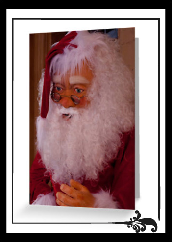 Santa Clause Christmas Card